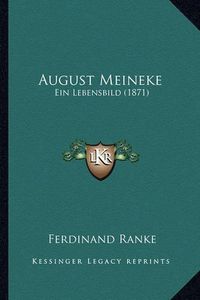 Cover image for August Meineke: Ein Lebensbild (1871)