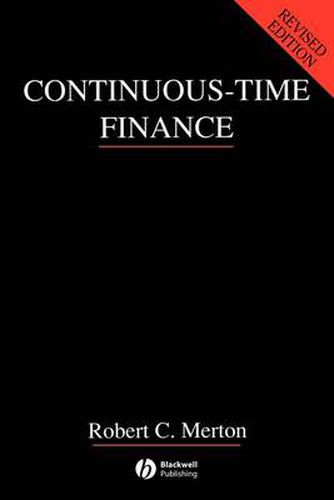 Cover image for Continuous-time Finance