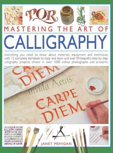 Cover image for Mastering the Art of Calligraphy