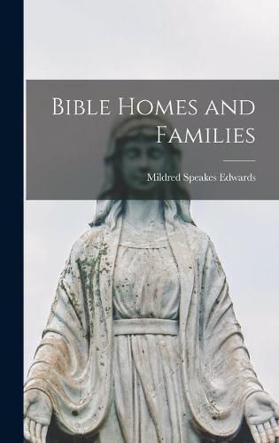Cover image for Bible Homes and Families