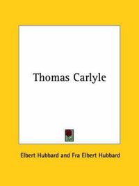 Cover image for Thomas Carlyle