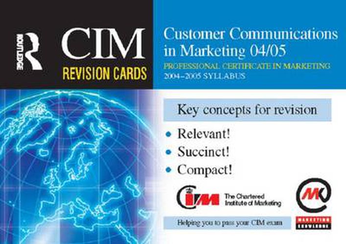 Cover image for Customer Communications in Marketing