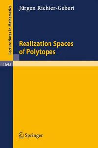 Cover image for Realization Spaces of Polytopes