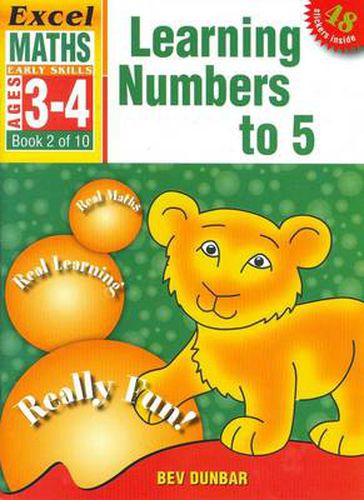 Learning Numbers to 5: Excel Maths Early Skills Ages 3-4: Book 2 of 10