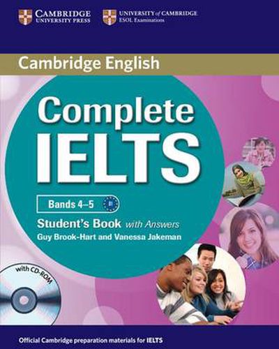 Cover image for Complete IELTS Bands 4-5 Student's Book with Answers with CD-ROM