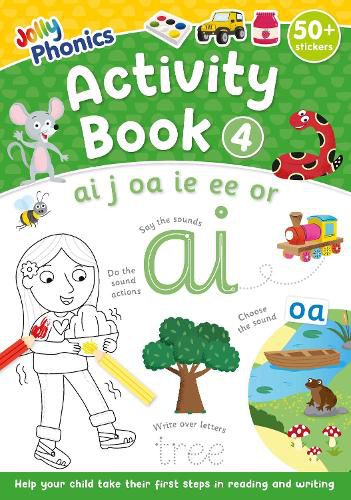 Cover image for Jolly Phonics Activity Book 4
