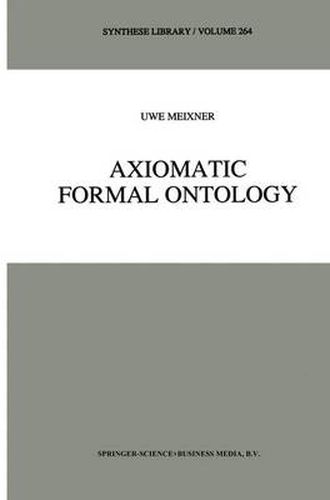 Cover image for Axiomatic Formal Ontology
