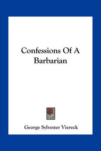 Cover image for Confessions of a Barbarian