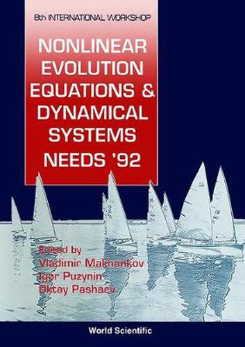 Cover image for Nonlinear Evolution Equations And Dynamical Systems - Proceedings Of The 8th International Workshop (Needs '92)
