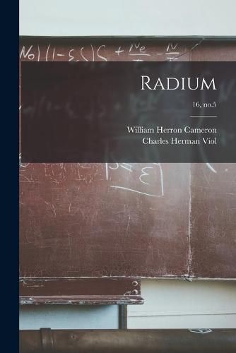 Radium; 16, no.5