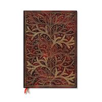 Cover image for Wildwood (Tree of Life) Grande 12-month Vertical Hardback Dayplanner 2025 (Elastic Band Closure)