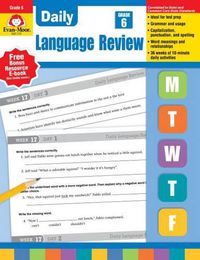 Cover image for Daily Language Review, Grade 6 Teacher Edition