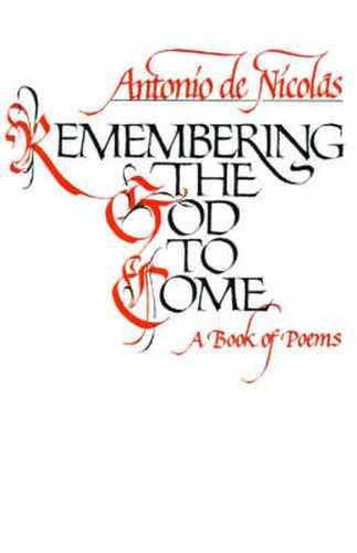 Cover image for Remembering the God to Come