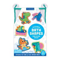 Cover image for Rub-a-Dub Dinos Stickable Foam Bath Shapes