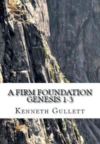 Cover image for A Firm Foundation: From Genesis Chapters 1-3