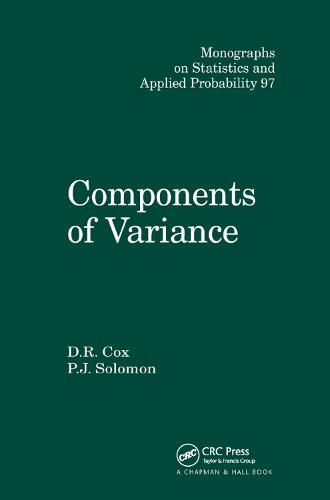 Cover image for Components of Variance