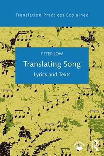 Cover image for Translating Song: Lyrics and Texts