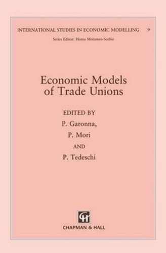 Cover image for Economic Models of Trade Unions