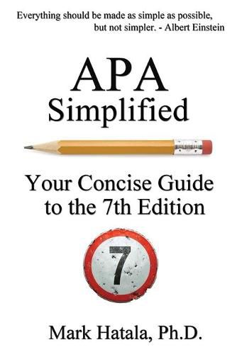 Cover image for APA Simplified: Your Concise Guide to the 7th Edition