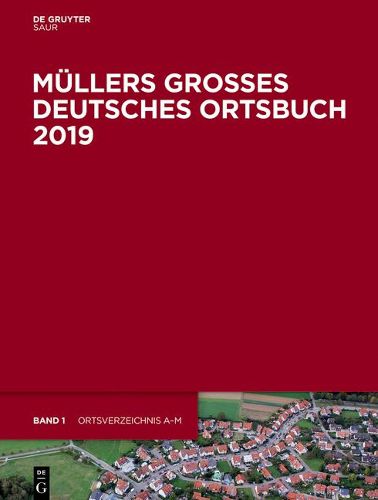 Cover image for Mullers Grosses Deutsches Ortsbuch 2019