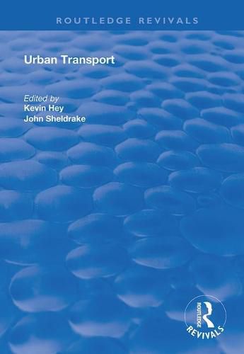 Urban Transport: A Century of Progress?