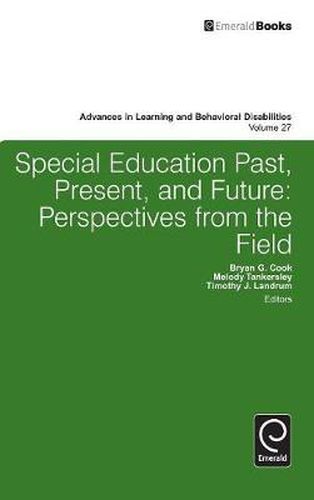 Cover image for Special education past, present, and future