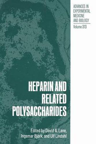 Cover image for Heparin and Related Polysaccharides