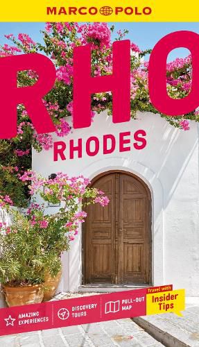 Cover image for Rhodes Marco Polo Pocket Travel Guide - with pull out map