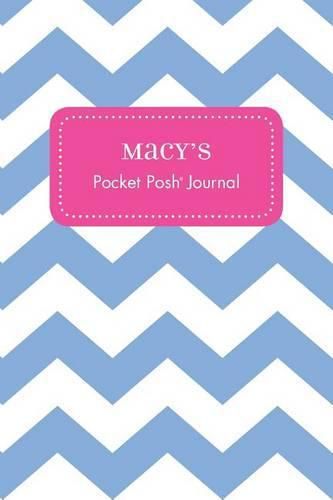 Cover image for Macy's Pocket Posh Journal, Chevron