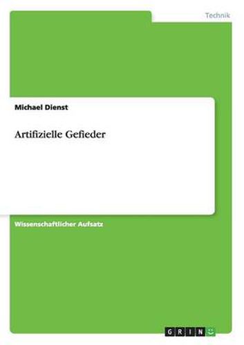 Cover image for Artifizielle Gefieder