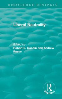 Cover image for Liberal Neutrality