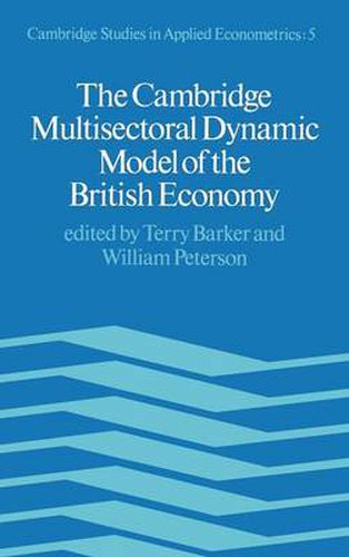 Cover image for The Cambridge Multisectoral Dynamic Model