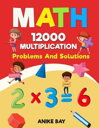 Cover image for Math 12000 MULTIPLICATION