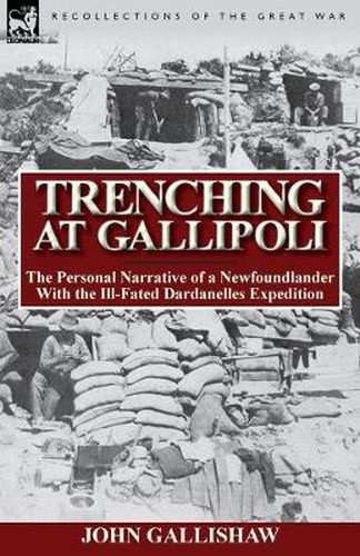 Cover image for Trenching at Gallipoli: The Personal Narrative of a Newfoundlander with the Ill-Fated Dardanelles Expedition