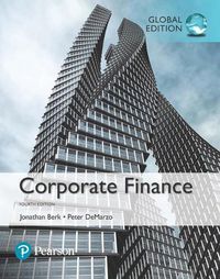 Cover image for Corporate Finance, Global Edition