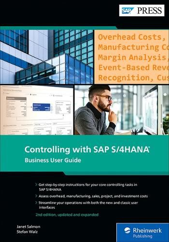 Cover image for Controlling with SAP S/4HANA: Business User Guide