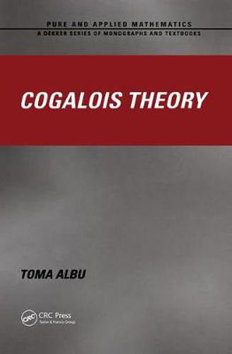 Cover image for Cogalois Theory