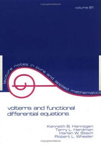 Cover image for Volterra and Functional Differential Equations