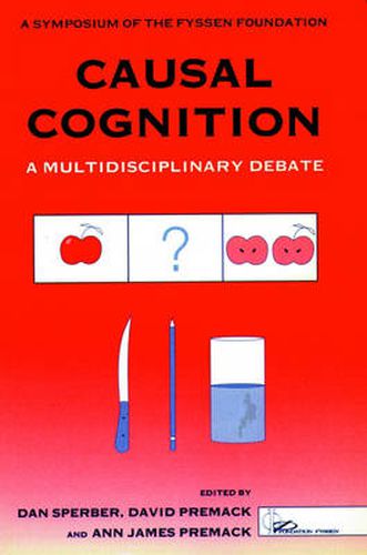 Cover image for Causal Cognition: A Multidisciplinary Debate