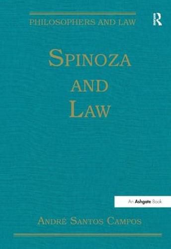 Cover image for Spinoza and Law