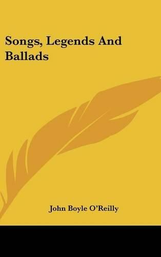 Cover image for Songs, Legends And Ballads