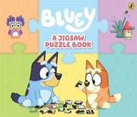 Cover image for Bluey: A Jigsaw Puzzle Book