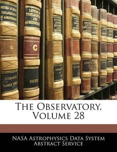 Cover image for The Observatory, Volume 28