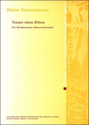 Tonart Ohne Ethos: Der Musikforscher Marius Schneider