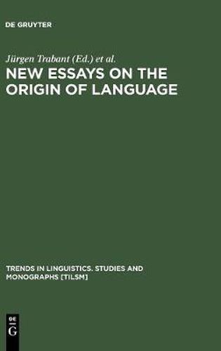 Cover image for New Essays on the Origin of Language