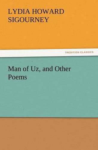 Cover image for Man of Uz, and Other Poems