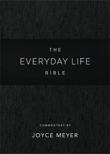 Everyday Life Bible: Black LeatherLuxe (R): The Power of God's Word for Everyday Living