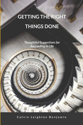 Cover image for Getting the Right Things Done