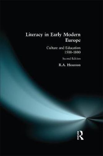 Cover image for Literacy in Early Modern Europe