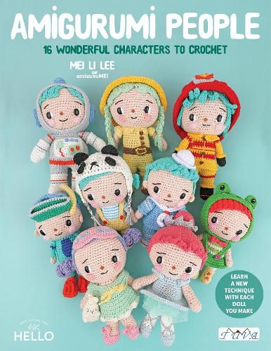 Cover image for Little Luna's Crochet Diaries: 16 Storybook Characters of Luna and Her Friends by Amigurumei